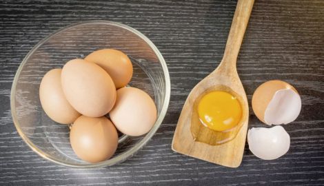 Сирі яйця для лікування