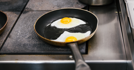 Шкідливий спосіб приготування яєць