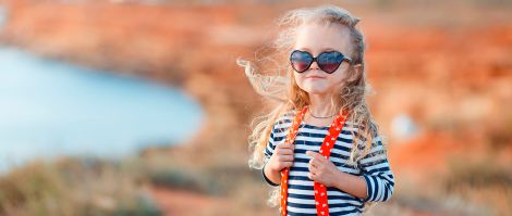Вибір дитячих сонцезахисних окулярів