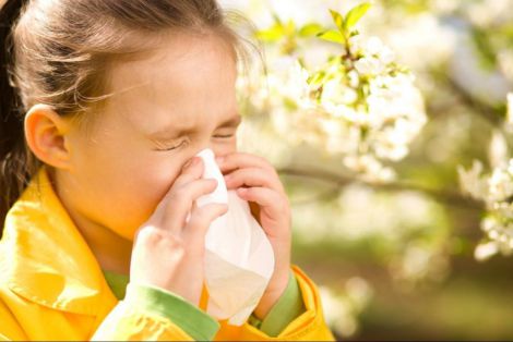 Сезонна алергія у дитини