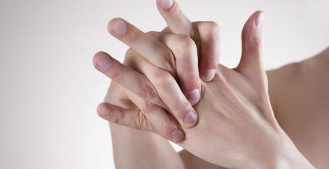 Зміна форми пальців на руках