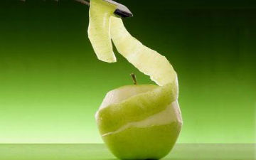 Яблучна шкірка довго зберігає цілющі властивості