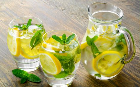Вживання лимонної води